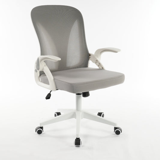 Foldable Ergonomic Office Chair Grey