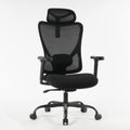 9018 Series Ergonomic Office Chair with Foam Seat – Black