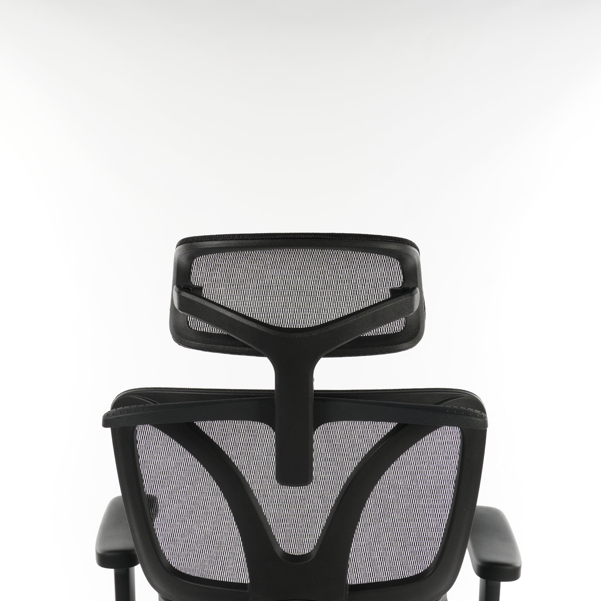 Ergonomic Office Chair Black Mesh with footset