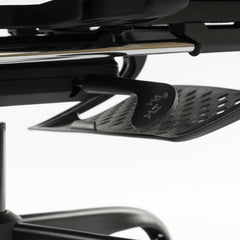 Ergonomic Office Chair Black Mesh with footset