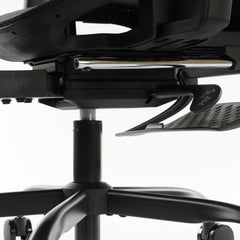 Ergonomic Office Chair Black Mesh with footset
