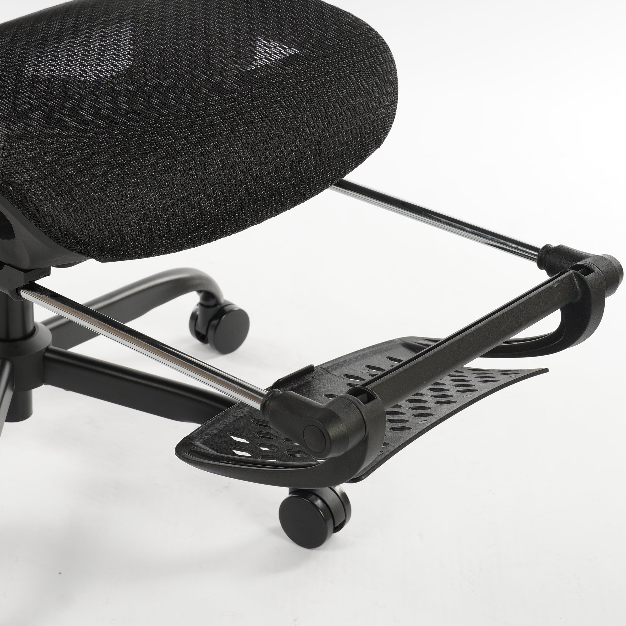 Ergonomic Office Chair Black Mesh with footset