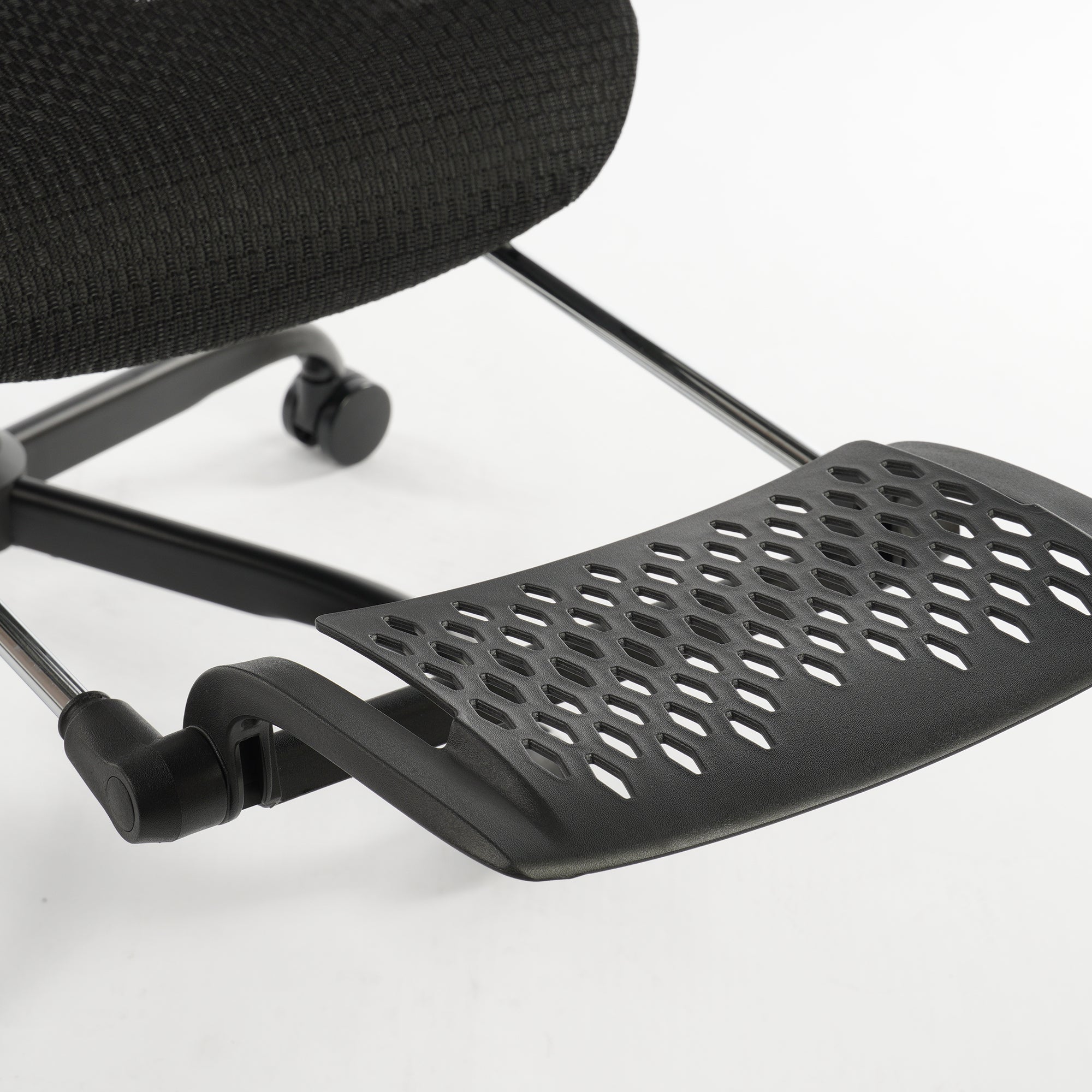 Ergonomic Office Chair Black Mesh with footset