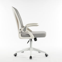Foldable Ergonomic Office Chair Grey