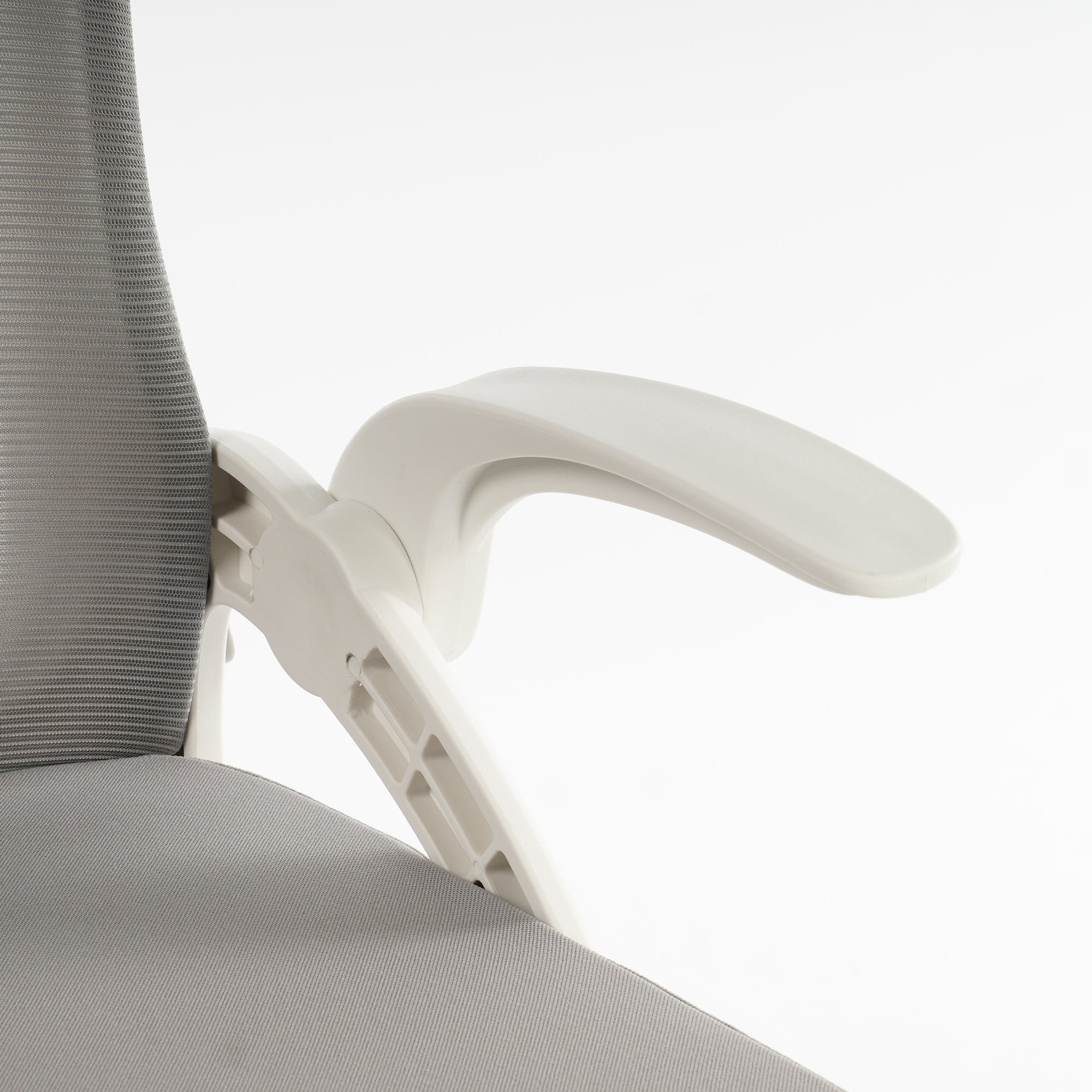Foldable Ergonomic Office Chair Grey