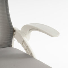 Foldable Ergonomic Office Chair Grey