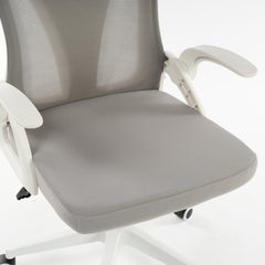 Foldable Ergonomic Office Chair Grey