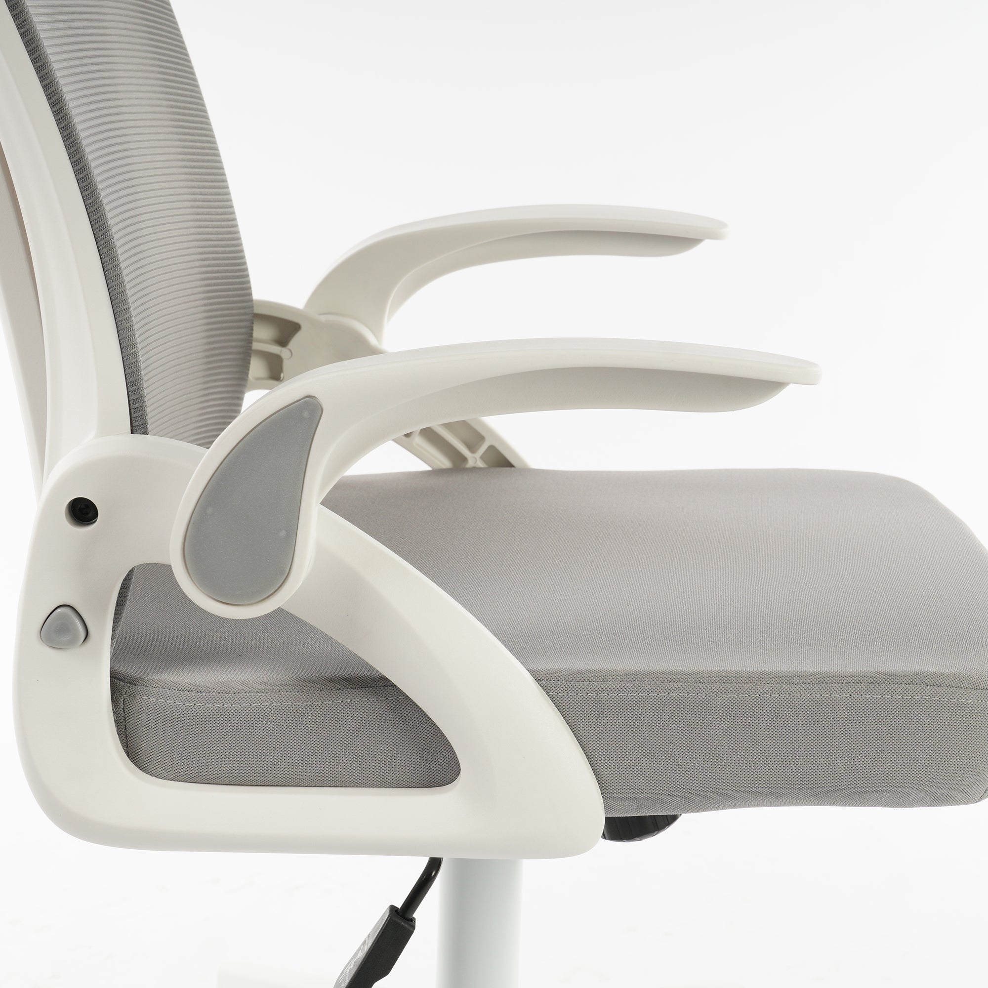 Foldable Ergonomic Office Chair Grey
