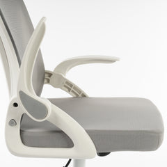 Foldable Ergonomic Office Chair Grey