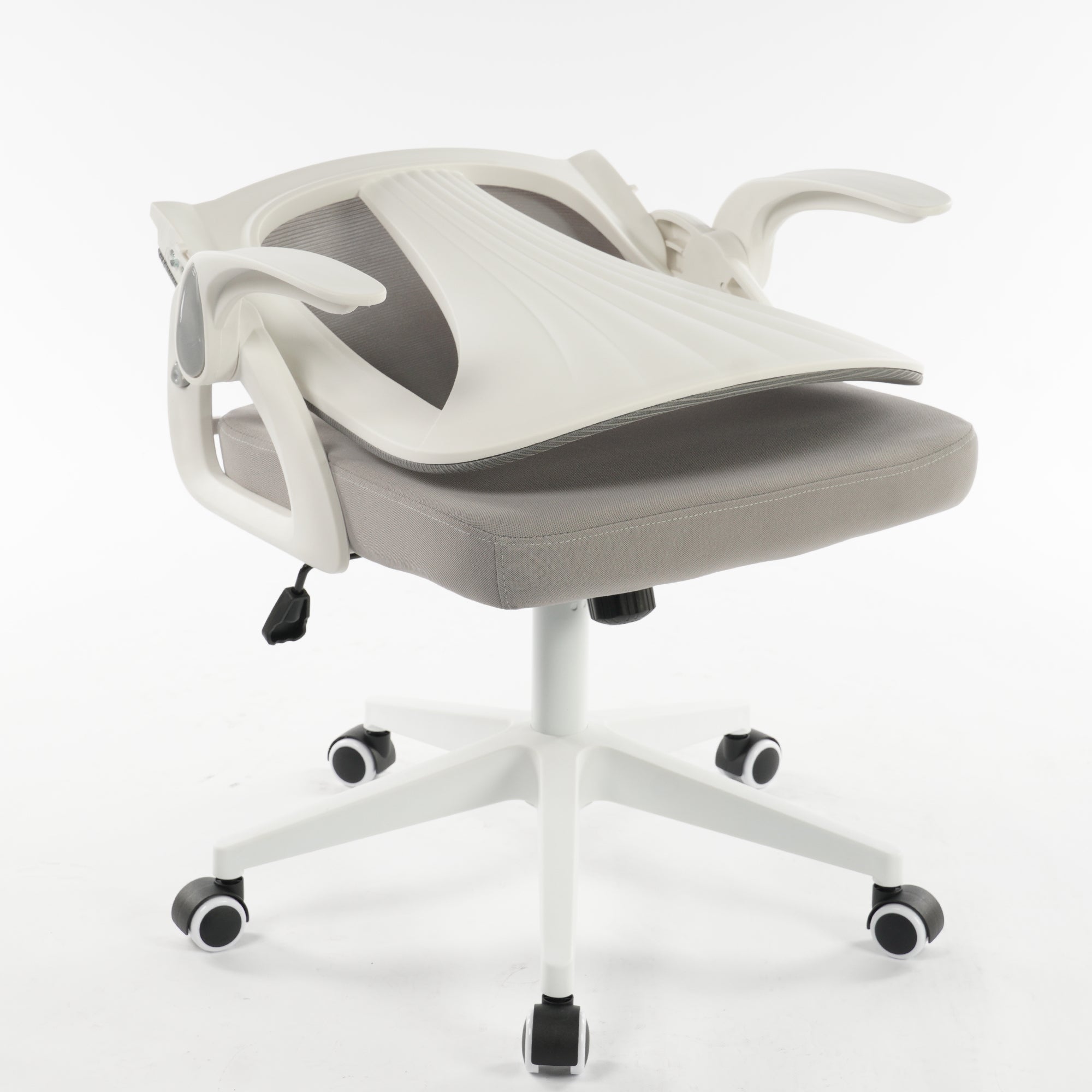 Foldable Ergonomic Office Chair Grey