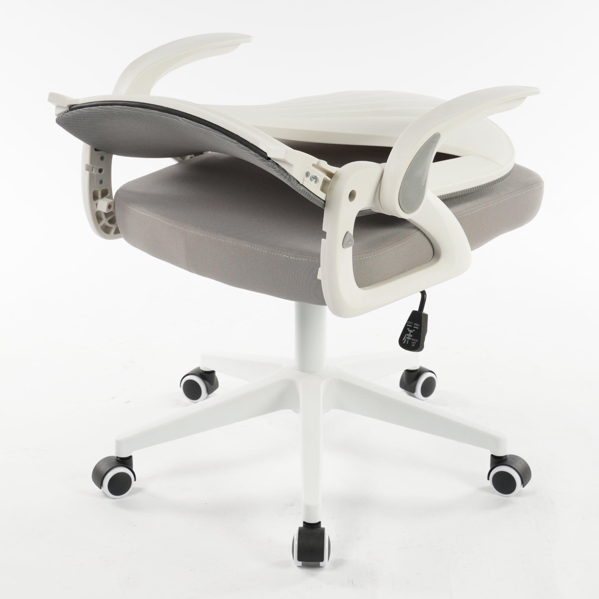 Foldable Ergonomic Office Chair Grey