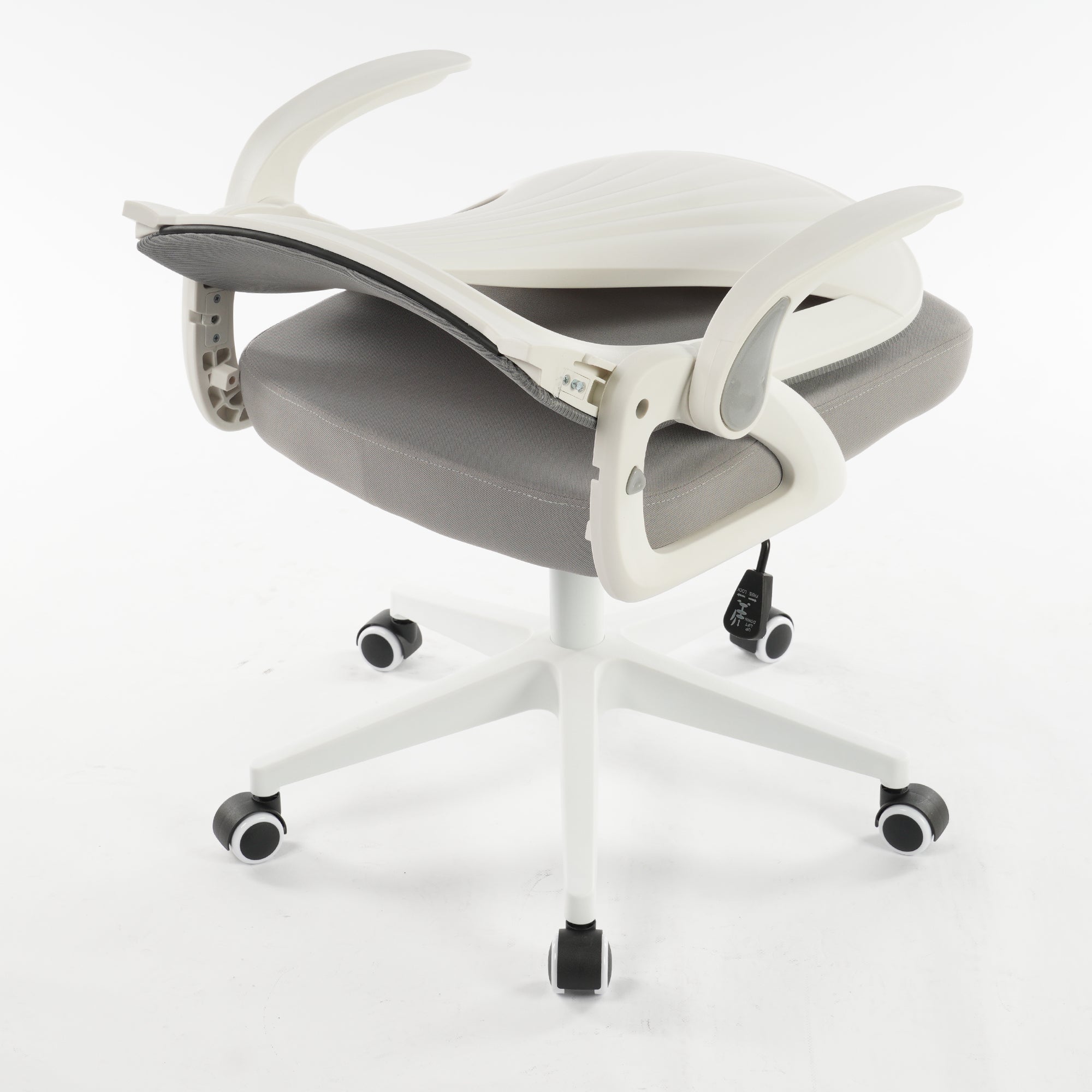 Foldable Ergonomic Office Chair Grey