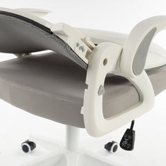Foldable Ergonomic Office Chair Grey