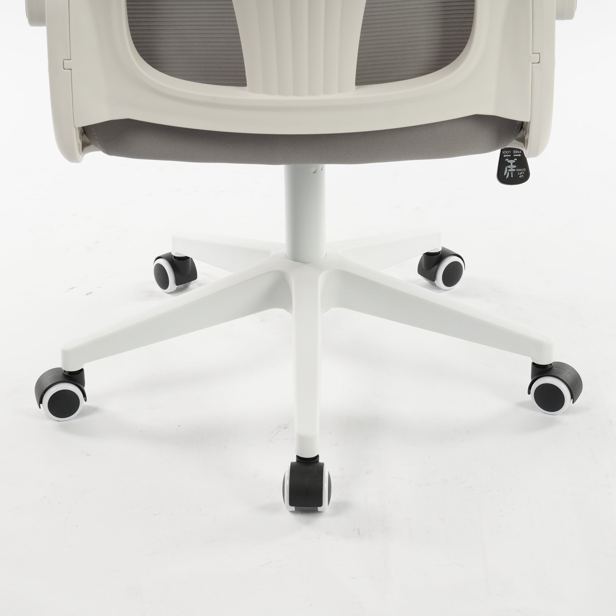 Foldable Ergonomic Office Chair Grey