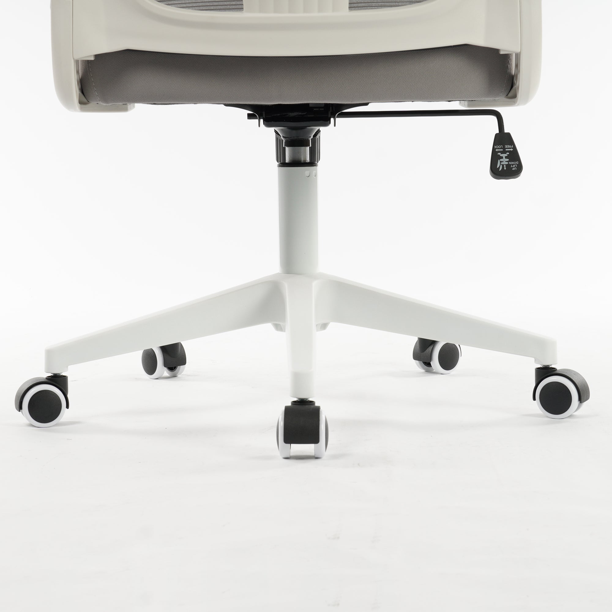 Foldable Ergonomic Office Chair Grey