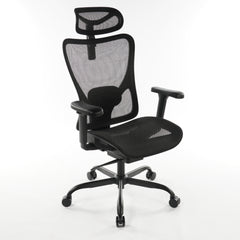 Ergonomic Office Chair Black Mesh