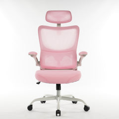 High Back Ergonomic Office Chair pink