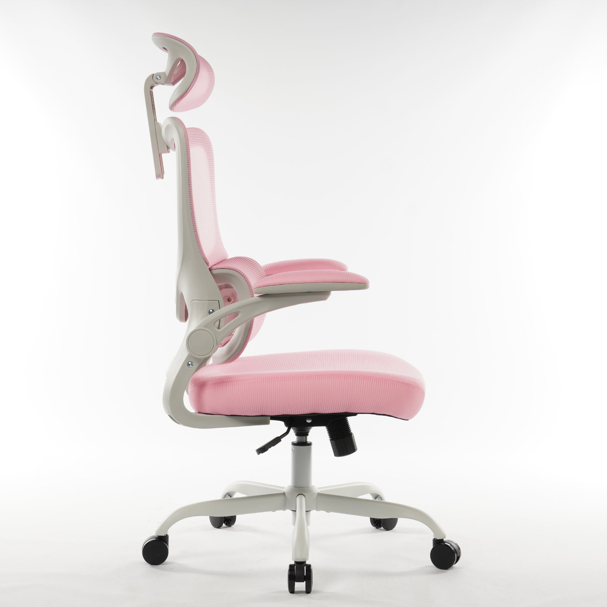 High Back Ergonomic Office Chair pink