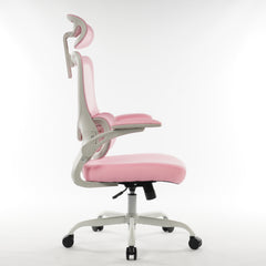 High Back Ergonomic Office Chair pink