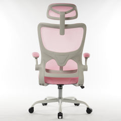 High Back Ergonomic Office Chair pink