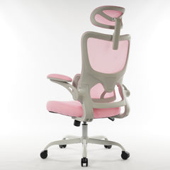 High Back Ergonomic Office Chair pink