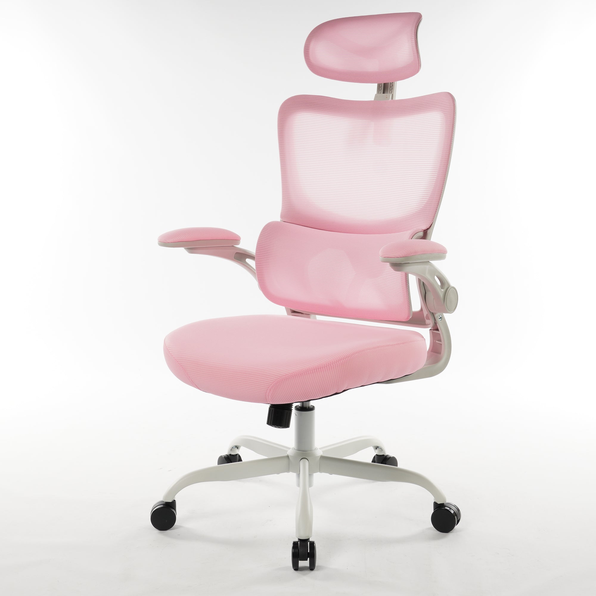 High Back Ergonomic Office Chair pink
