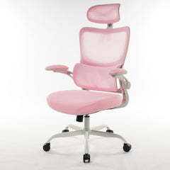 High Back Ergonomic Office Chair pink