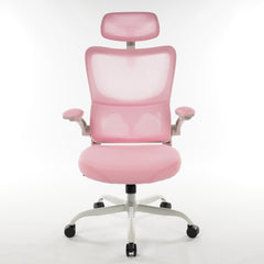 High Back Ergonomic Office Chair pink