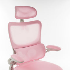 High Back Ergonomic Office Chair pink