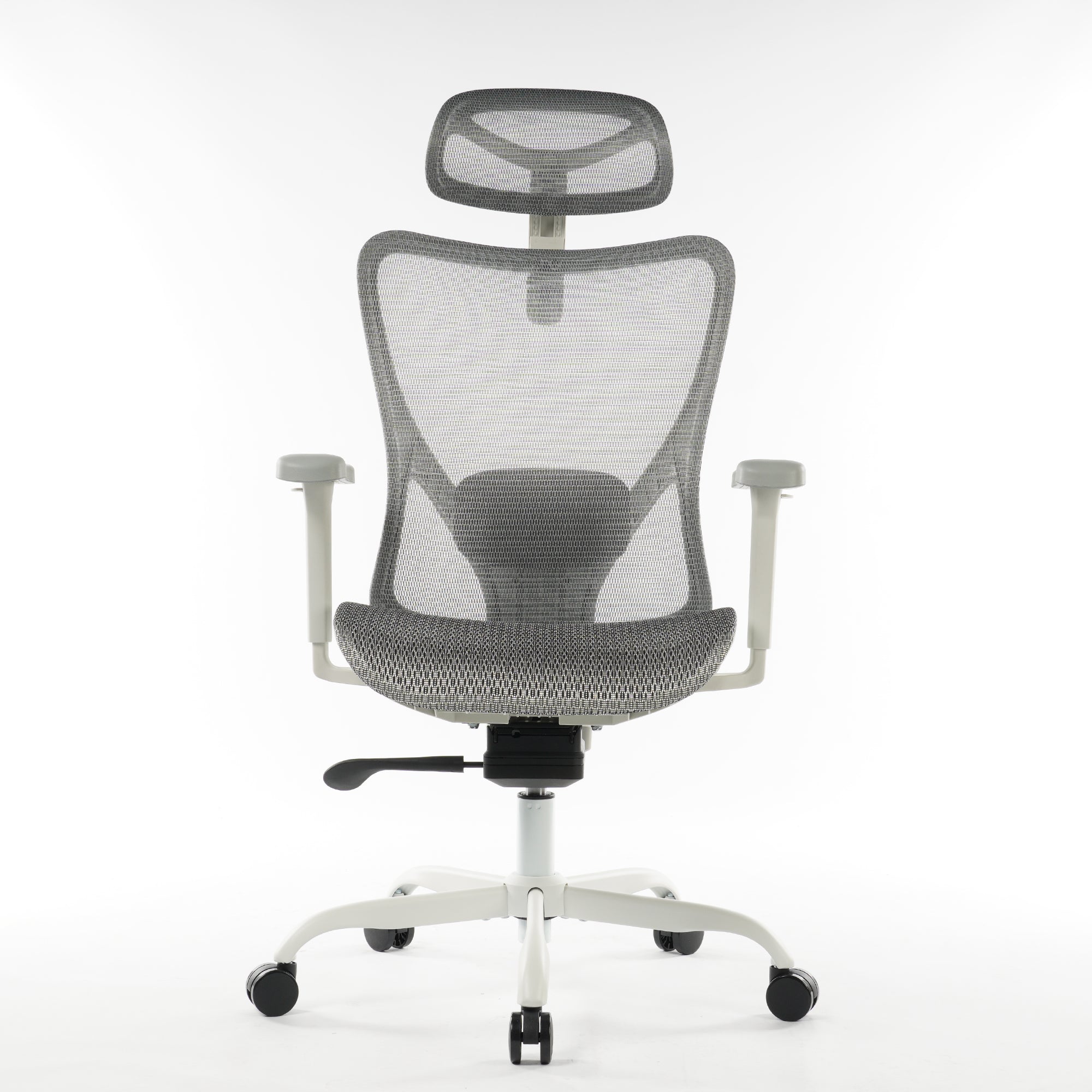 Premium Ergonomic Office Chair Grey Mesh