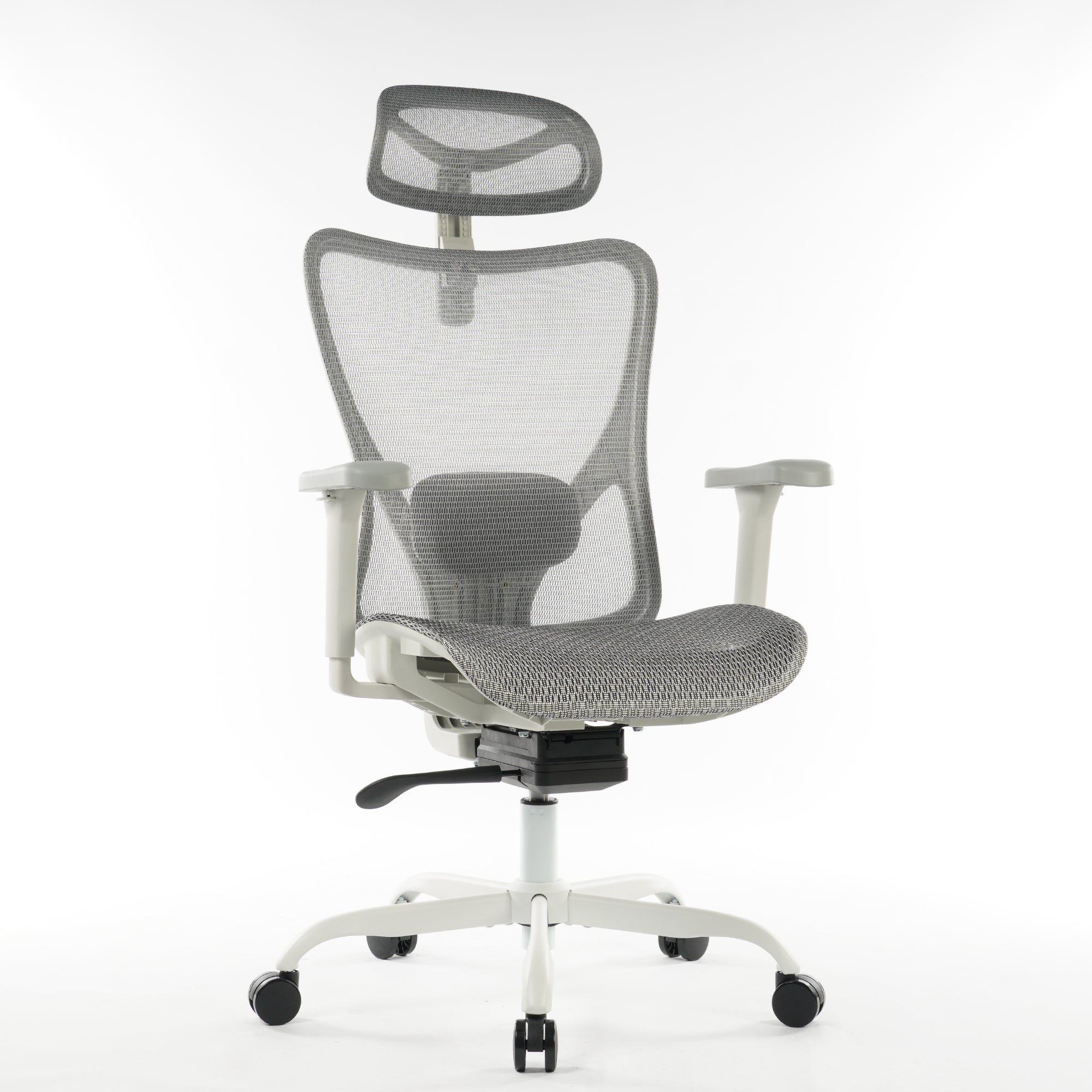 Premium Ergonomic Office Chair Grey Mesh