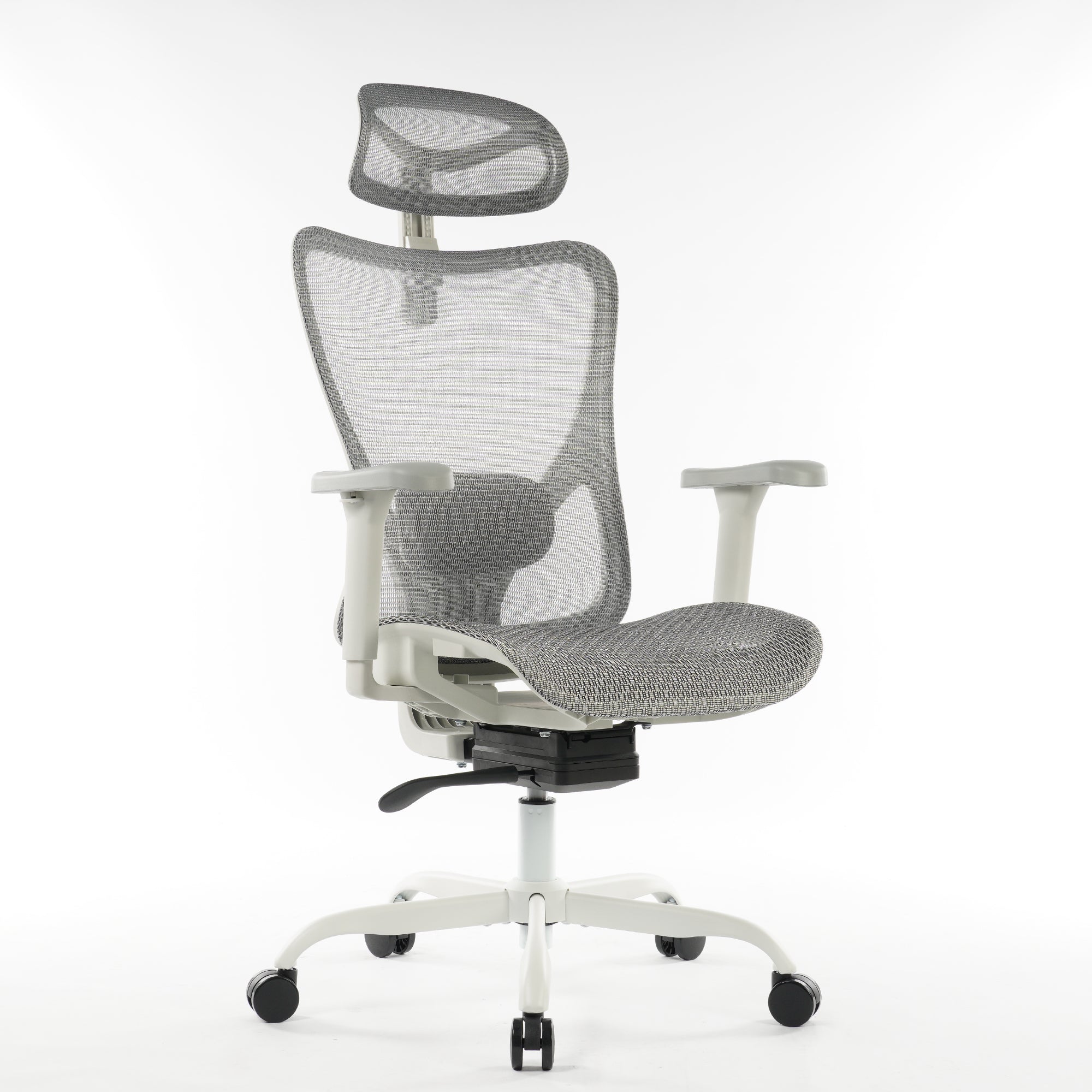 Premium Ergonomic Office Chair Grey Mesh