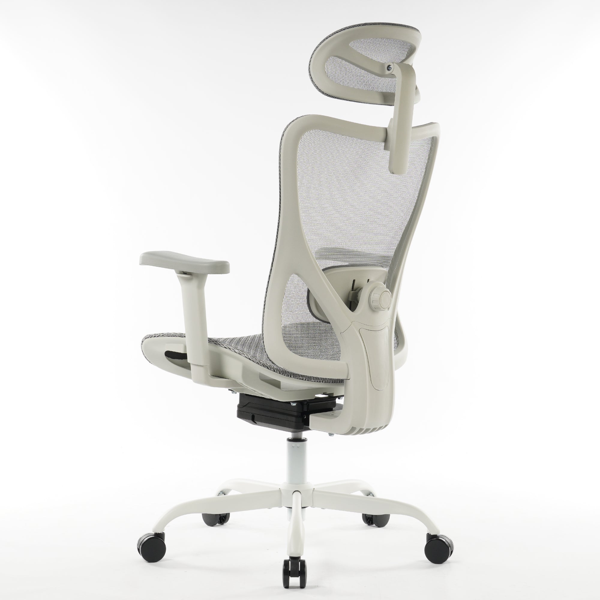 Premium Ergonomic Office Chair Grey Mesh