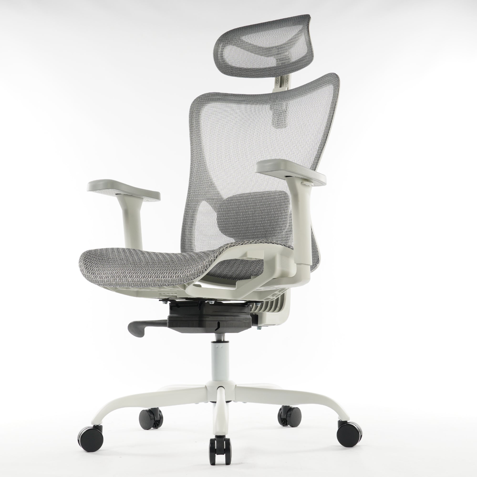 Premium Ergonomic Office Chair Grey Mesh