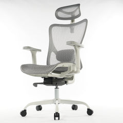 Premium Ergonomic Office Chair Grey Mesh