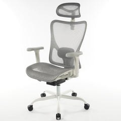 Premium Ergonomic Office Chair Grey Mesh