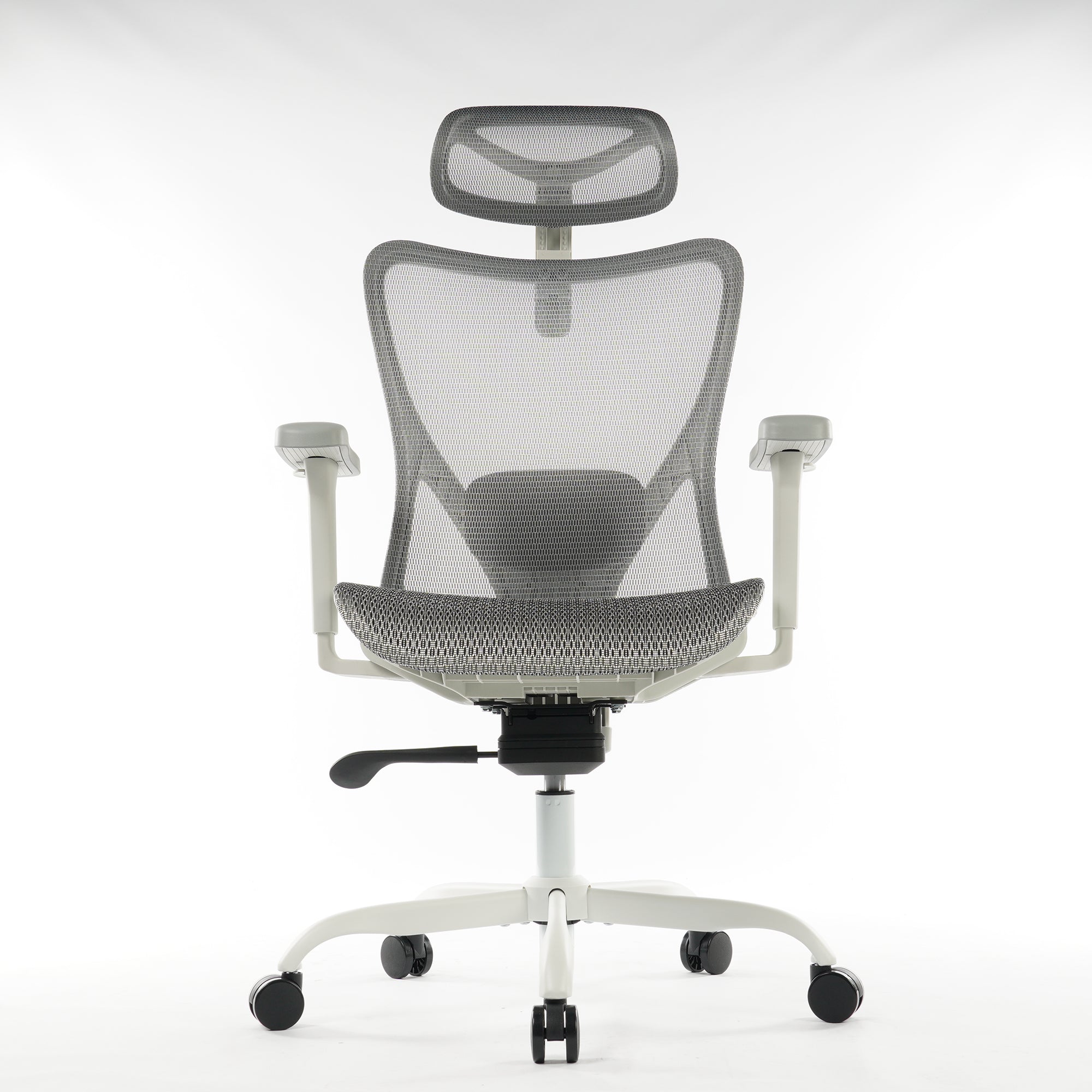 Premium Ergonomic Office Chair Grey Mesh