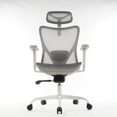 Premium Ergonomic Office Chair Grey Mesh