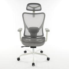 Premium Ergonomic Office Chair Grey Mesh