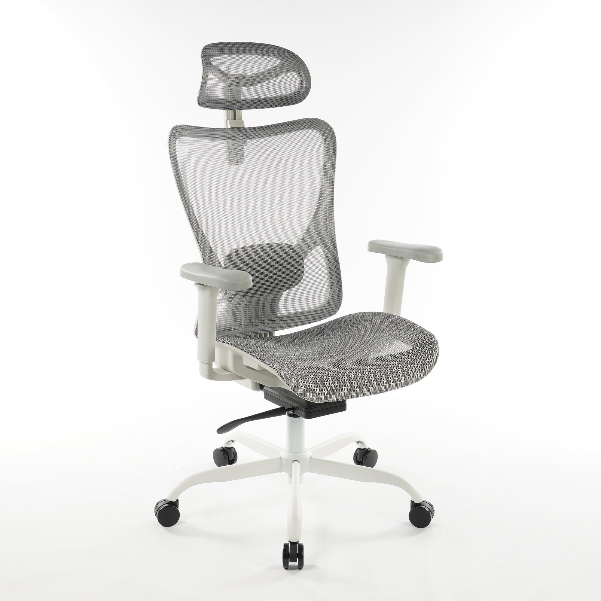 Premium Ergonomic Office Chair Grey Mesh