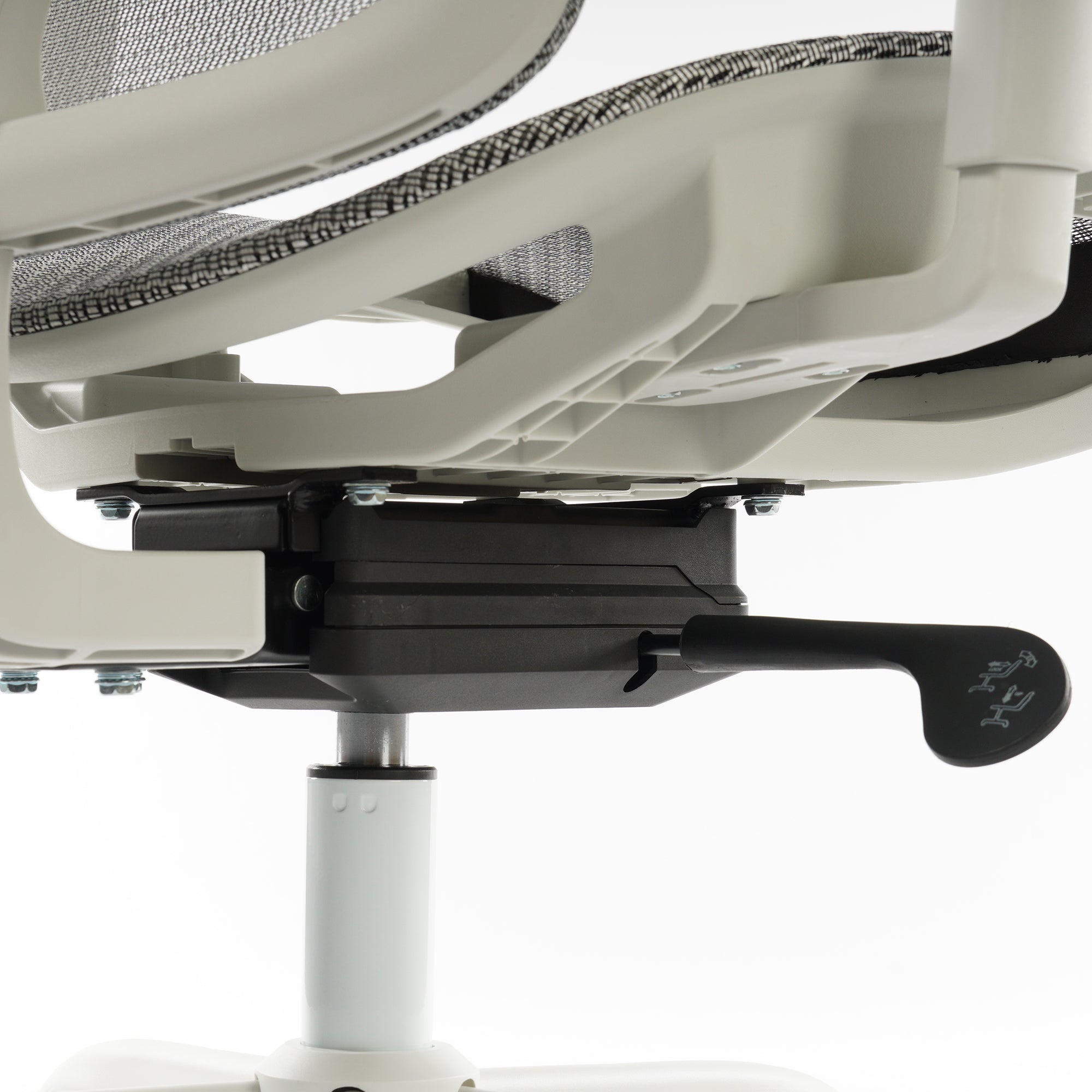 Premium Ergonomic Office Chair Grey Mesh