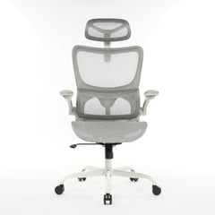 High Back Ergonomic Office Chair Grey Mesh