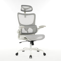 High Back Ergonomic Office Chair Grey Mesh