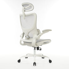 High Back Ergonomic Office Chair Grey Mesh