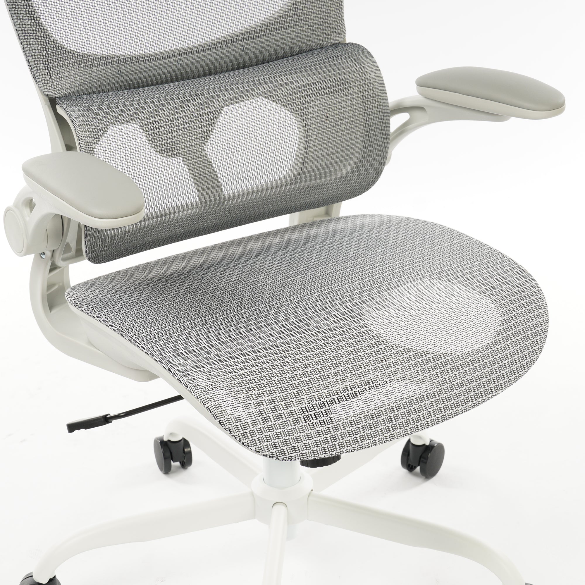 High Back Ergonomic Office Chair Grey Mesh